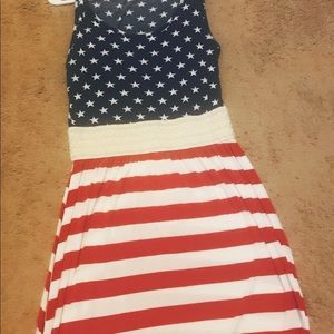 L modern vintage maxi dress worn once.